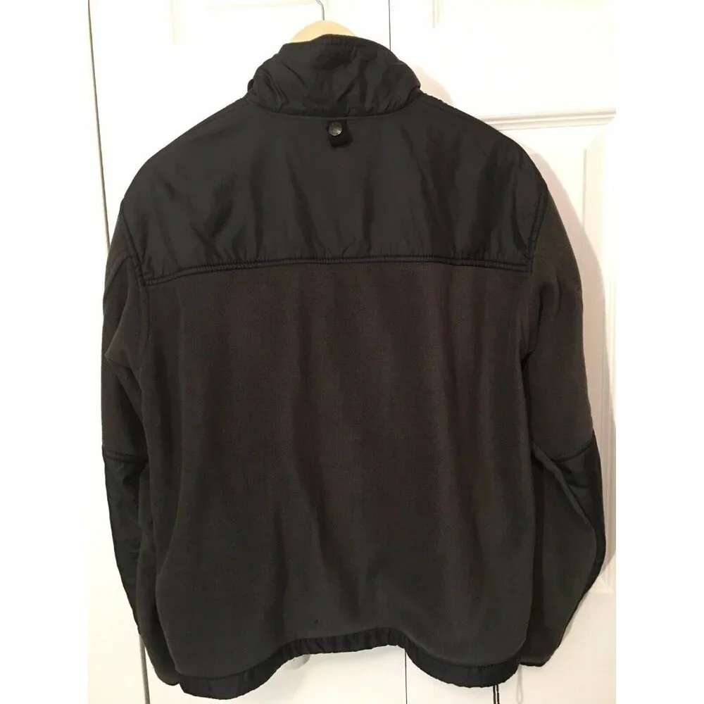 The North Face Men’s Sz S Summit Series Full Zip Fleece Jacket‎ Gray Black